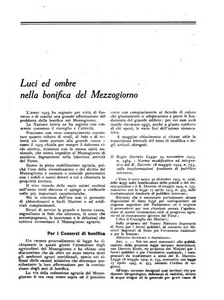 La terra rassegna mensile illustrata della ricostruzione italiana