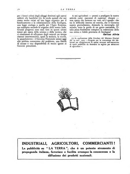 La terra rassegna mensile illustrata della ricostruzione italiana