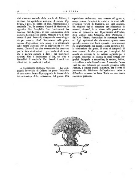 La terra rassegna mensile illustrata della ricostruzione italiana