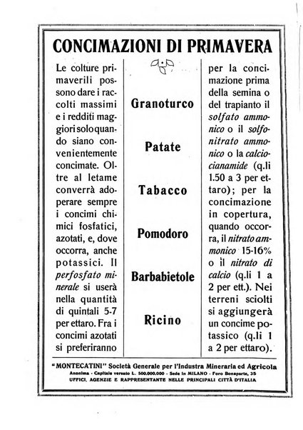 La terra rassegna mensile illustrata della ricostruzione italiana