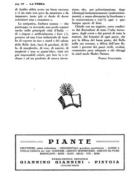 La terra rassegna mensile illustrata della ricostruzione italiana