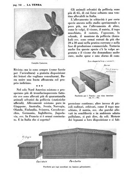 La terra rassegna mensile illustrata della ricostruzione italiana