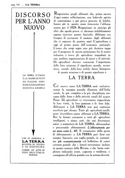 La terra rassegna mensile illustrata della ricostruzione italiana