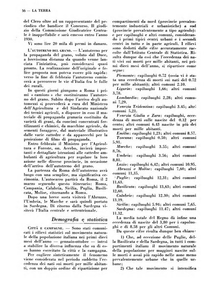 La terra rassegna mensile illustrata della ricostruzione italiana