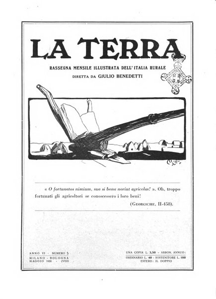 La terra rassegna mensile illustrata della ricostruzione italiana