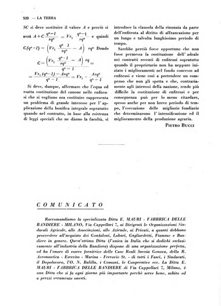 La terra rassegna mensile illustrata della ricostruzione italiana