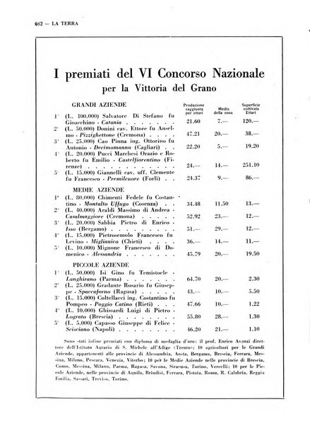 La terra rassegna mensile illustrata della ricostruzione italiana