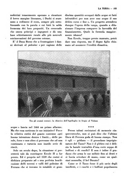 La terra rassegna mensile illustrata della ricostruzione italiana