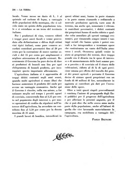 La terra rassegna mensile illustrata della ricostruzione italiana