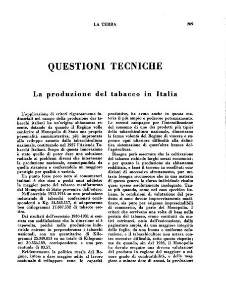 La terra rassegna mensile illustrata della ricostruzione italiana