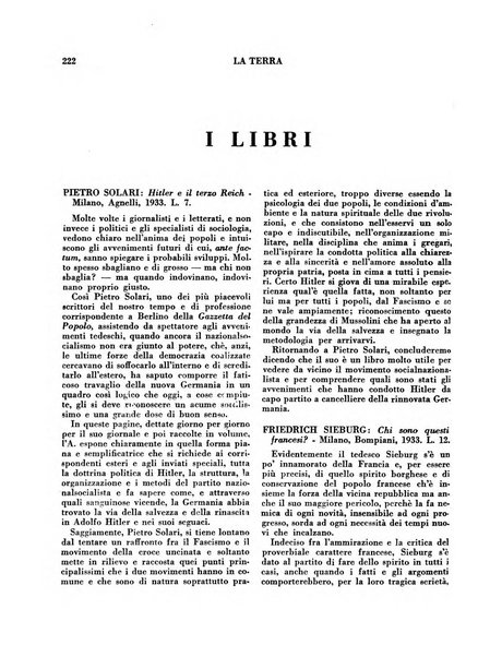 La terra rassegna mensile illustrata della ricostruzione italiana