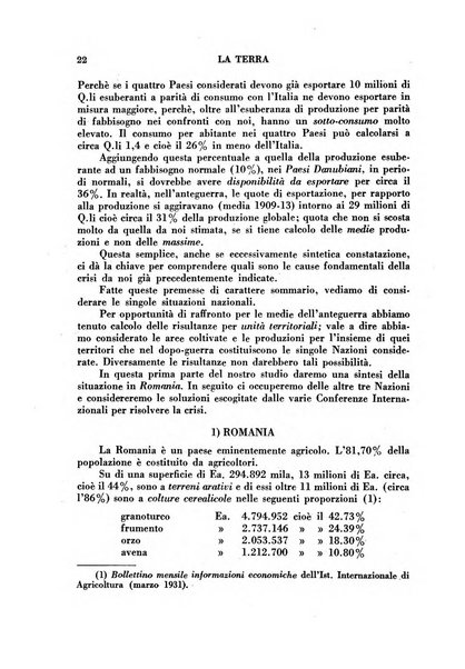 La terra rassegna mensile illustrata della ricostruzione italiana