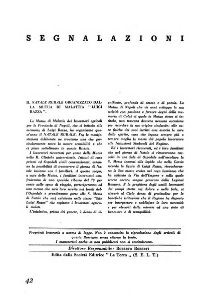 La terra rassegna mensile illustrata della ricostruzione italiana