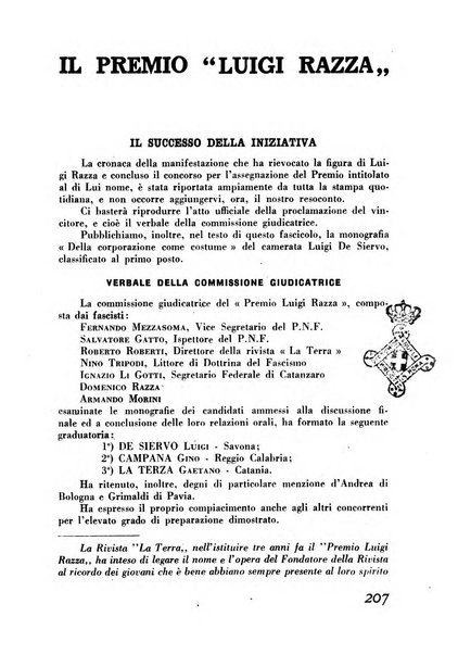 La terra rassegna mensile illustrata della ricostruzione italiana