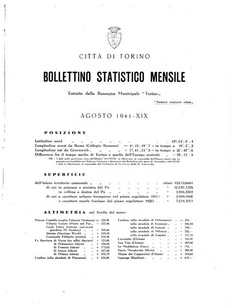 Torino rivista mensile municipale