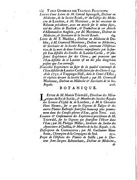 Transactions philosophiques de la Societe royale de Londres..