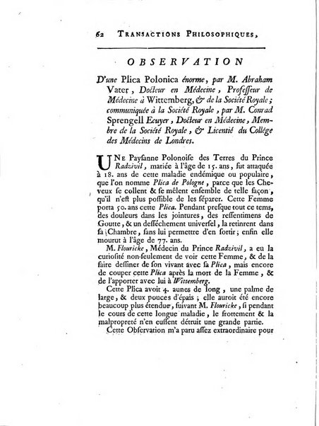 Transactions philosophiques de la Societe royale de Londres..