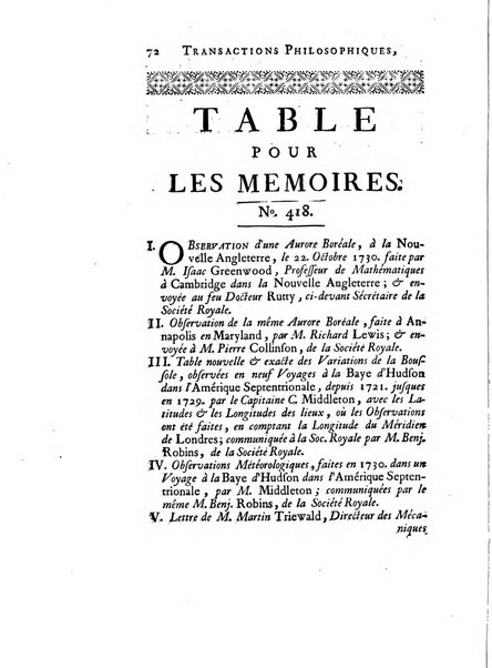 Transactions philosophiques de la Societe royale de Londres..