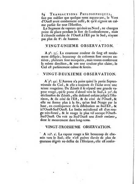 Transactions philosophiques de la Societe royale de Londres..