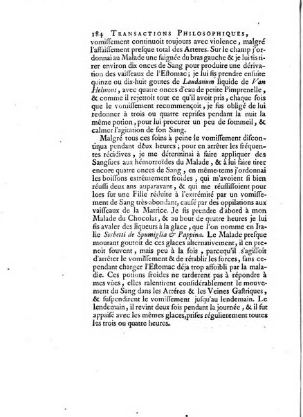 Transactions philosophiques de la Societe royale de Londres..