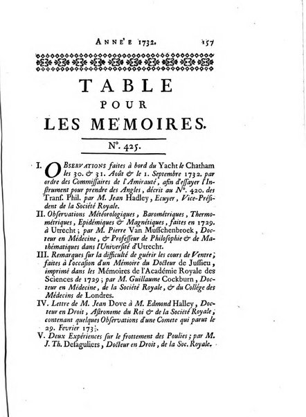 Transactions philosophiques de la Societe royale de Londres..