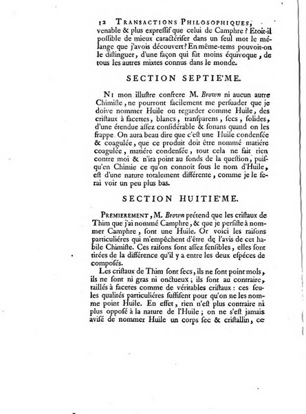 Transactions philosophiques de la Societe royale de Londres..