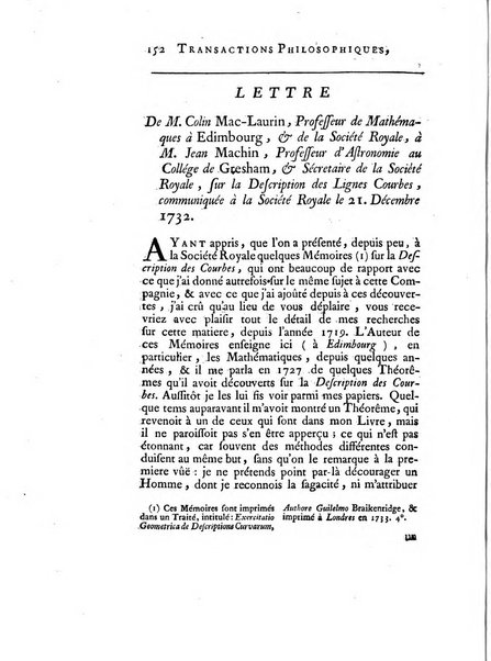 Transactions philosophiques de la Societe royale de Londres..