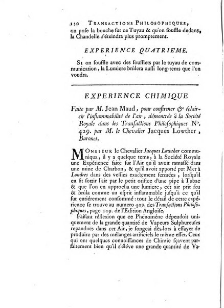 Transactions philosophiques de la Societe royale de Londres..