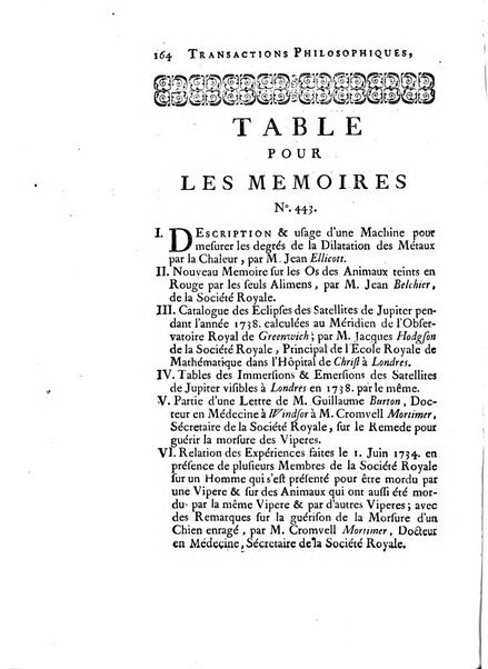 Transactions philosophiques de la Societe royale de Londres..