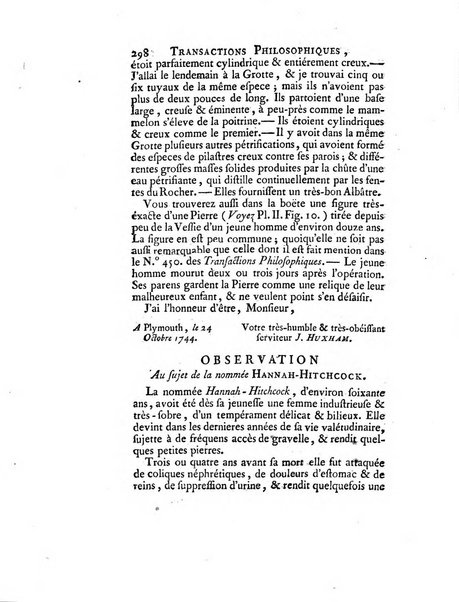 Transactions philosophiques de la Societe royale de Londres..