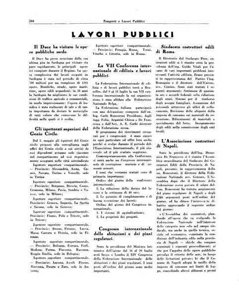 Trasporti e lavori pubblici giornale dei trasporti e dei lavori pubblici