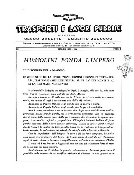 Trasporti e lavori pubblici giornale dei trasporti e dei lavori pubblici