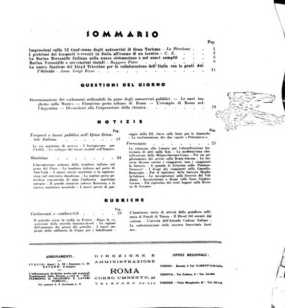 Trasporti e lavori pubblici giornale dei trasporti e dei lavori pubblici