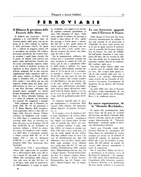 Trasporti e lavori pubblici giornale dei trasporti e dei lavori pubblici