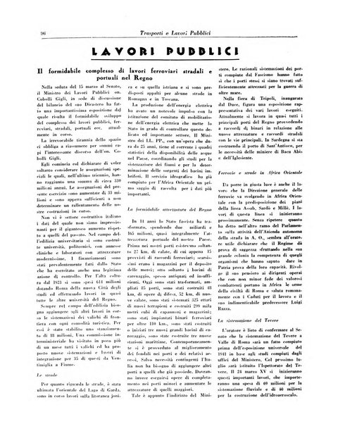 Trasporti e lavori pubblici giornale dei trasporti e dei lavori pubblici