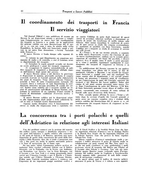 Trasporti e lavori pubblici giornale dei trasporti e dei lavori pubblici