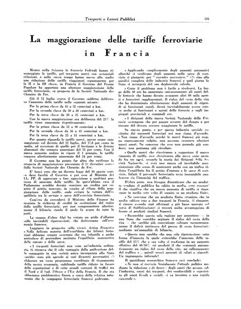 Trasporti e lavori pubblici giornale dei trasporti e dei lavori pubblici