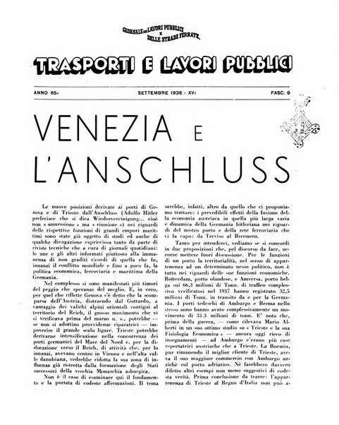 Trasporti e lavori pubblici giornale dei trasporti e dei lavori pubblici