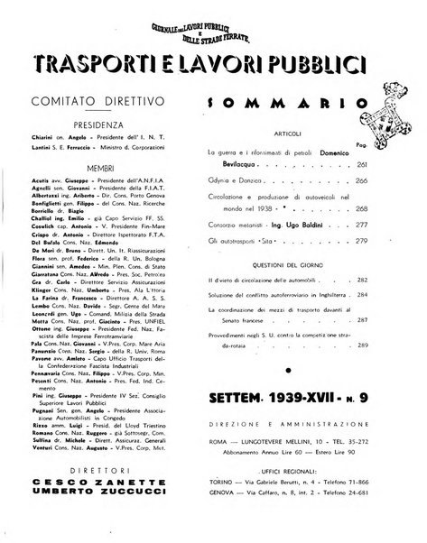 Trasporti e lavori pubblici giornale dei trasporti e dei lavori pubblici