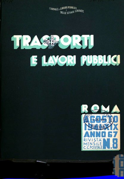 Trasporti e lavori pubblici giornale dei trasporti e dei lavori pubblici