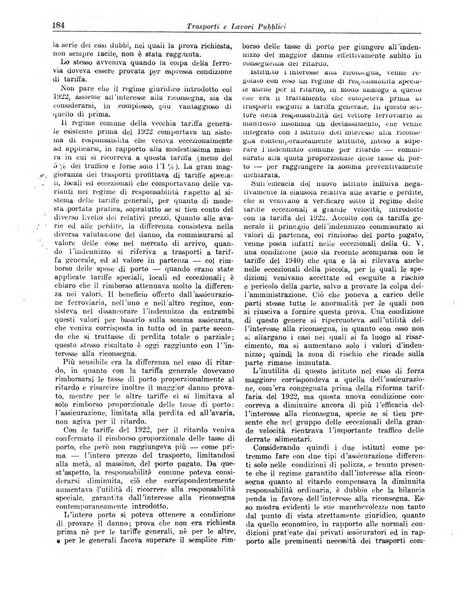 Trasporti e lavori pubblici giornale dei trasporti e dei lavori pubblici