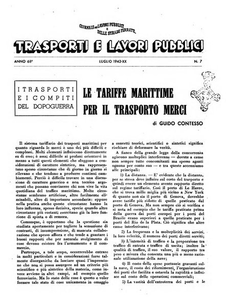 Trasporti e lavori pubblici giornale dei trasporti e dei lavori pubblici