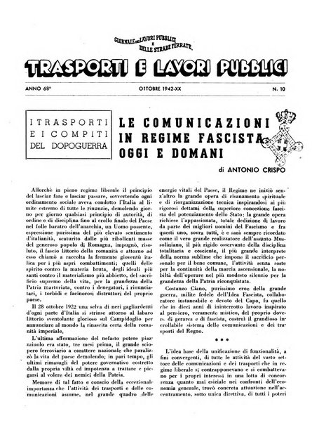 Trasporti e lavori pubblici giornale dei trasporti e dei lavori pubblici