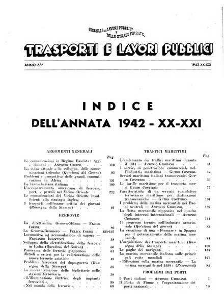 Trasporti e lavori pubblici giornale dei trasporti e dei lavori pubblici