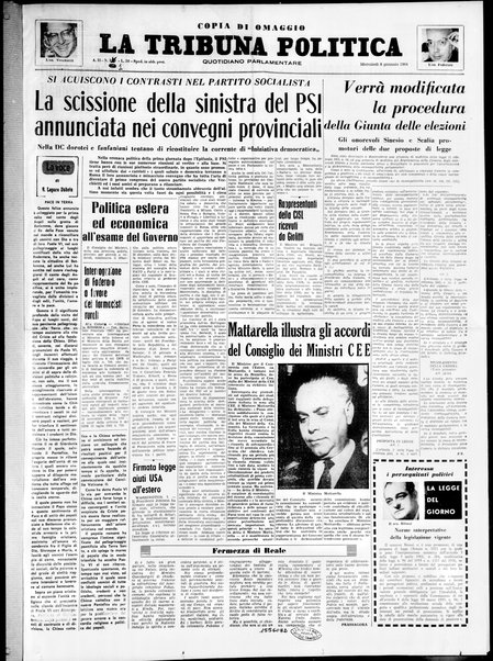 Tribuna politica : quotidiano parlamentare