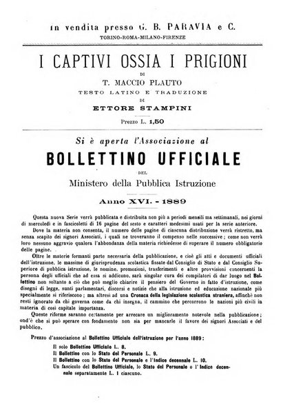 L'unione giornaletto didattico-politico degl'insegnanti primari d'Italia