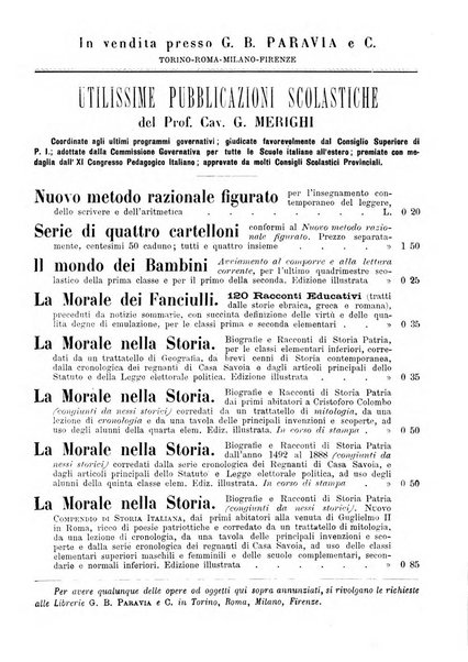 L'unione giornaletto didattico-politico degl'insegnanti primari d'Italia