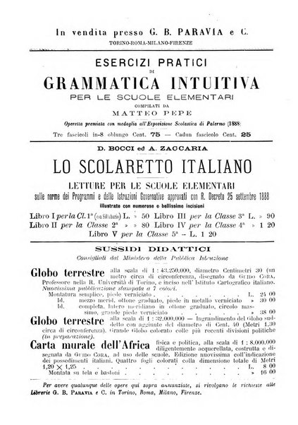 L'unione giornaletto didattico-politico degl'insegnanti primari d'Italia