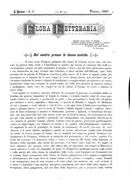 L'unione giornaletto didattico-politico degl'insegnanti primari d'Italia