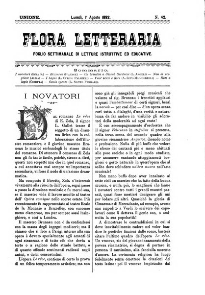 L'unione giornaletto didattico-politico degl'insegnanti primari d'Italia